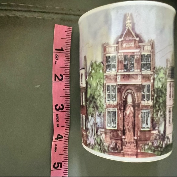 SAVANNAH Historic Scenic COFFEE Tea CUP Patsy Gullett FINE PORCELAIN 10 oz. Mug - Picture 9 of 10